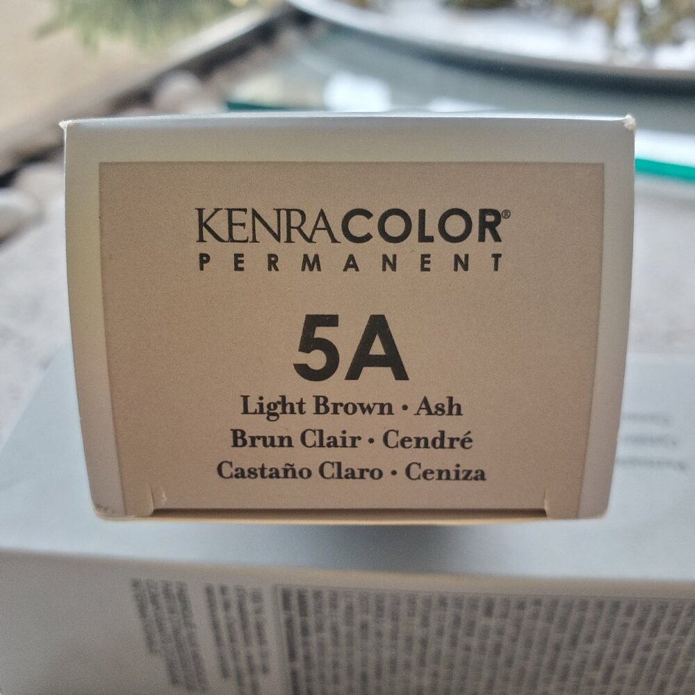 KENRA !  Permanent hair color ( 5A)